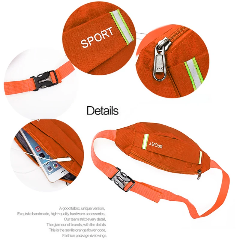 Universal - Schlanke Sport Bauchtasche - Image 8
