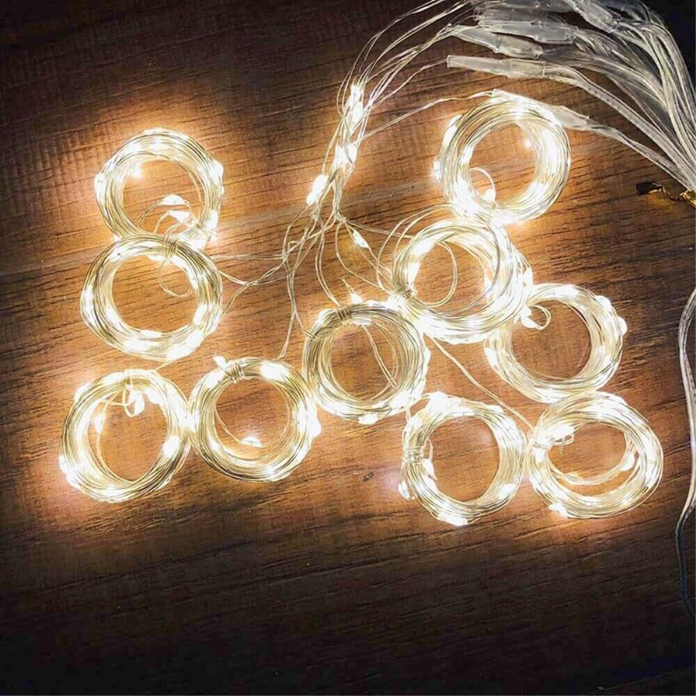 Vorhang Lichterkette USB 3x3m 300 Led - Image 17