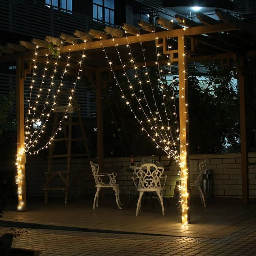 Vorhang Lichterkette USB 3x3m 300 Led - Image 5