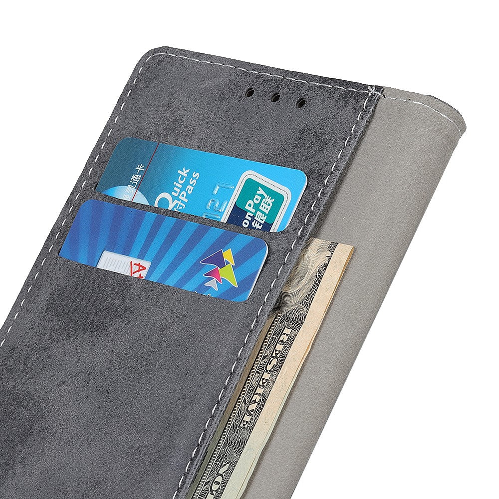 Xiaomi 11 Lite - Vintage Etui Wildleder Optik - Image 5