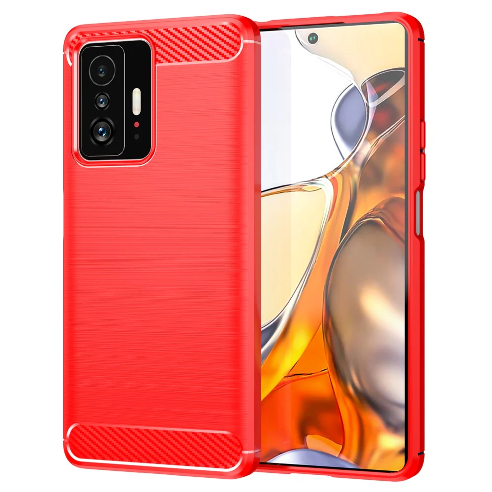 Xiaomi 11t - Metall Carbon Look Hülle - Image 5