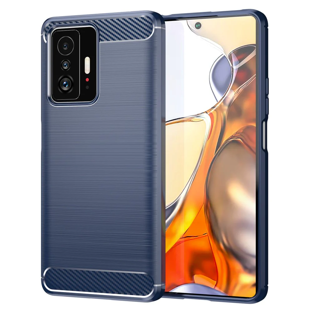 Xiaomi 11t - Metall Carbon Look Hülle - Image 6