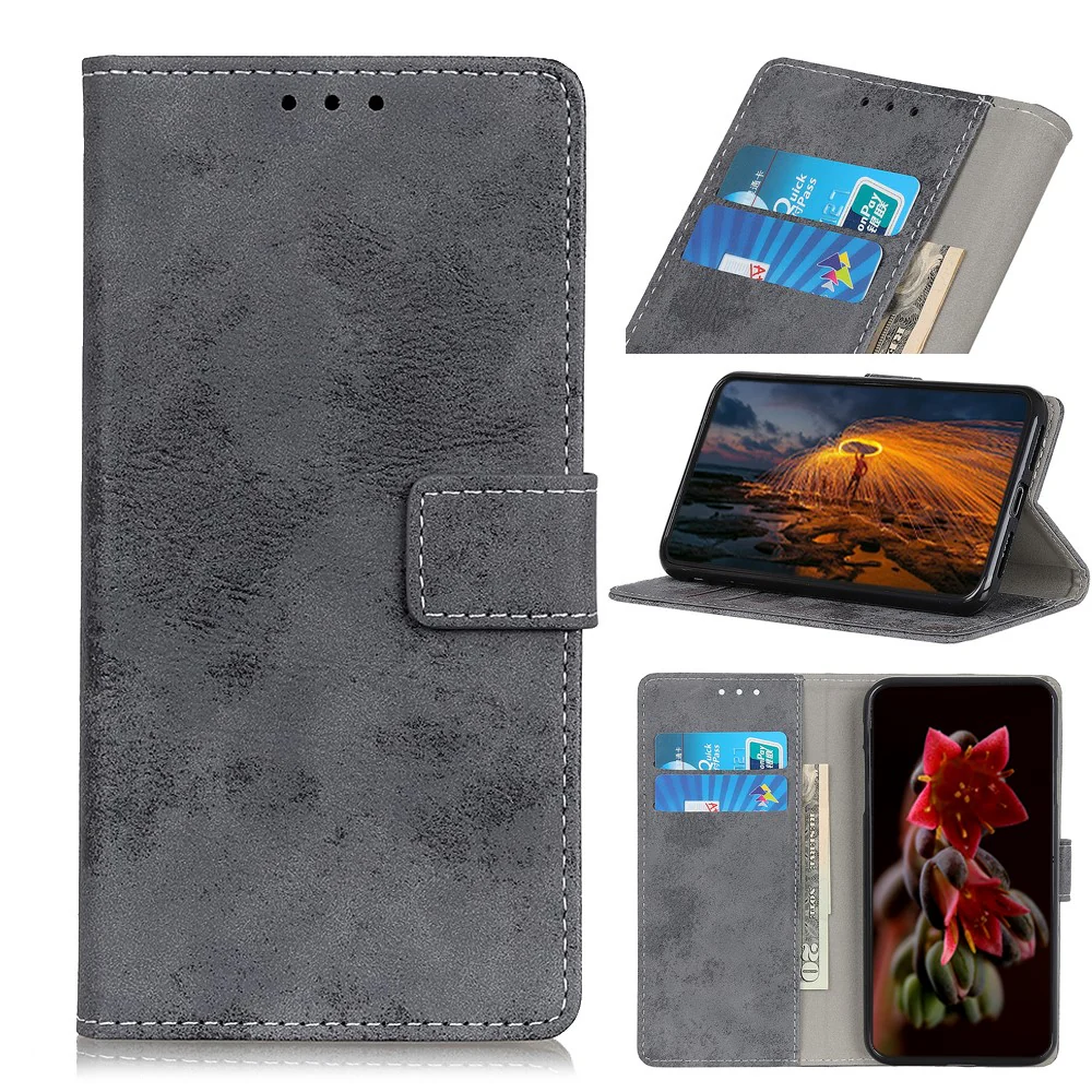 Xiaomi 11t - Vintage Etui Wildleder Optik - Image 12