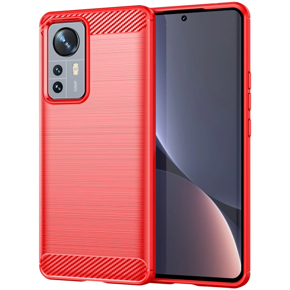 Xiaomi 12 Pro - Metall Carbon Look Hülle - Image 8