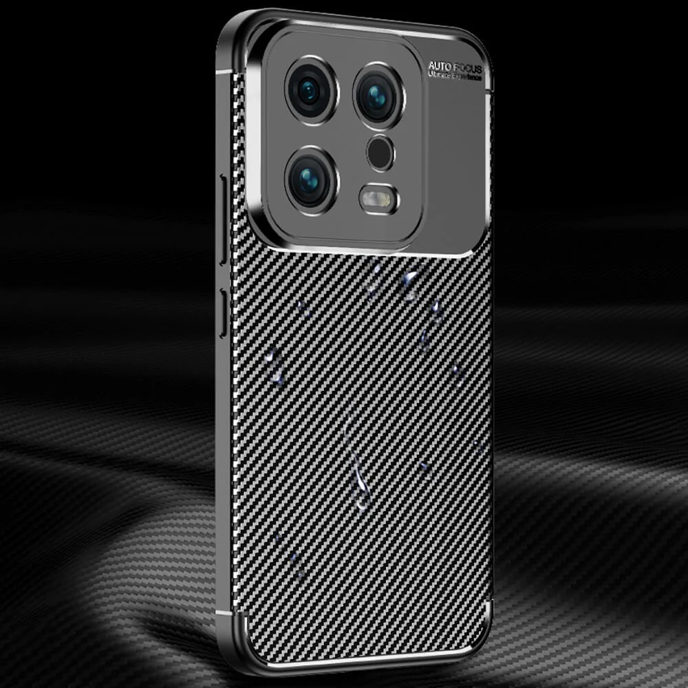 Xiaomi 13 - Carbon Fiber Case Schwarz - Image 3
