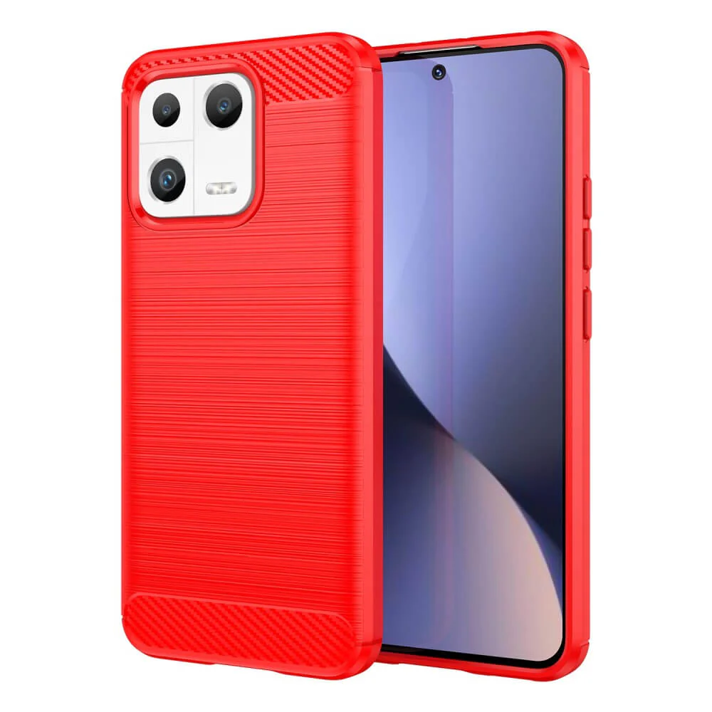 Xiaomi 13 - Metall Carbon Look Hülle - Image 3