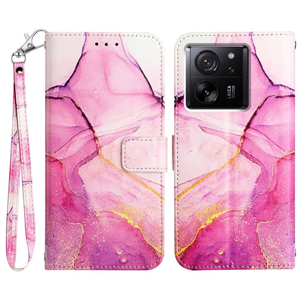Xiaomi 13t / 13t Pro - Leder Etui Hülle Marble - Image 5