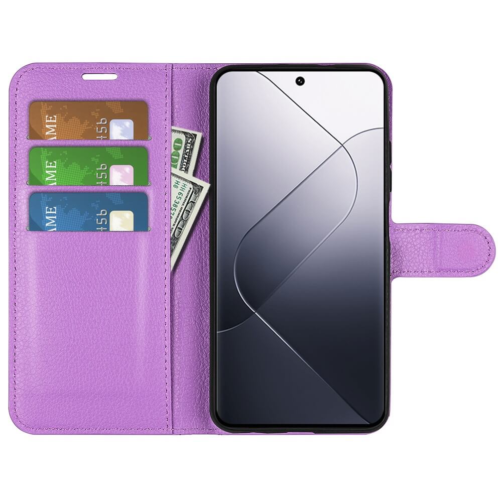 Xiaomi 14 - Leder Etui Hülle - Image 36