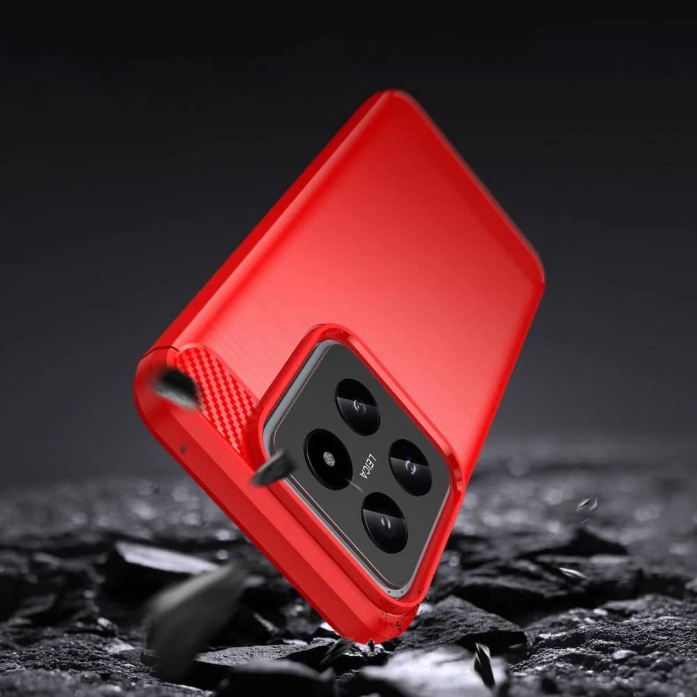 Xiaomi 14 - Metall Carbon Look Hülle - Image 14