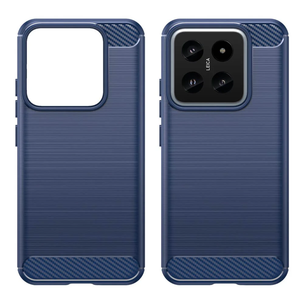 Xiaomi 14 - Metall Carbon Look Hülle - Image 22