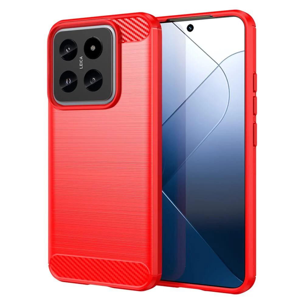 Xiaomi 14 - Metall Carbon Look Hülle - Image 23