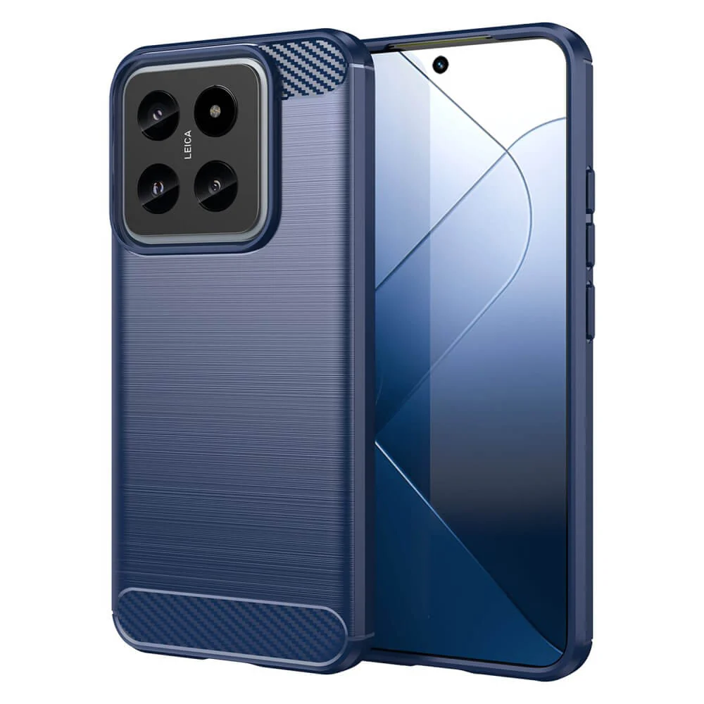 Xiaomi 14 - Metall Carbon Look Hülle - Image 24