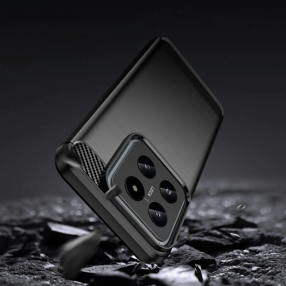 Xiaomi 14 - Metall Carbon Look Hülle - Image 8