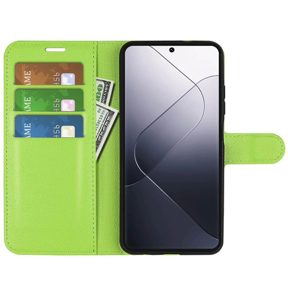 Xiaomi 14 Pro - Leder Etui Hülle - Image 52