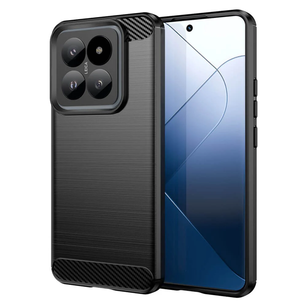 Xiaomi 14 Pro - Metall Carbon Look Hülle - Image 16