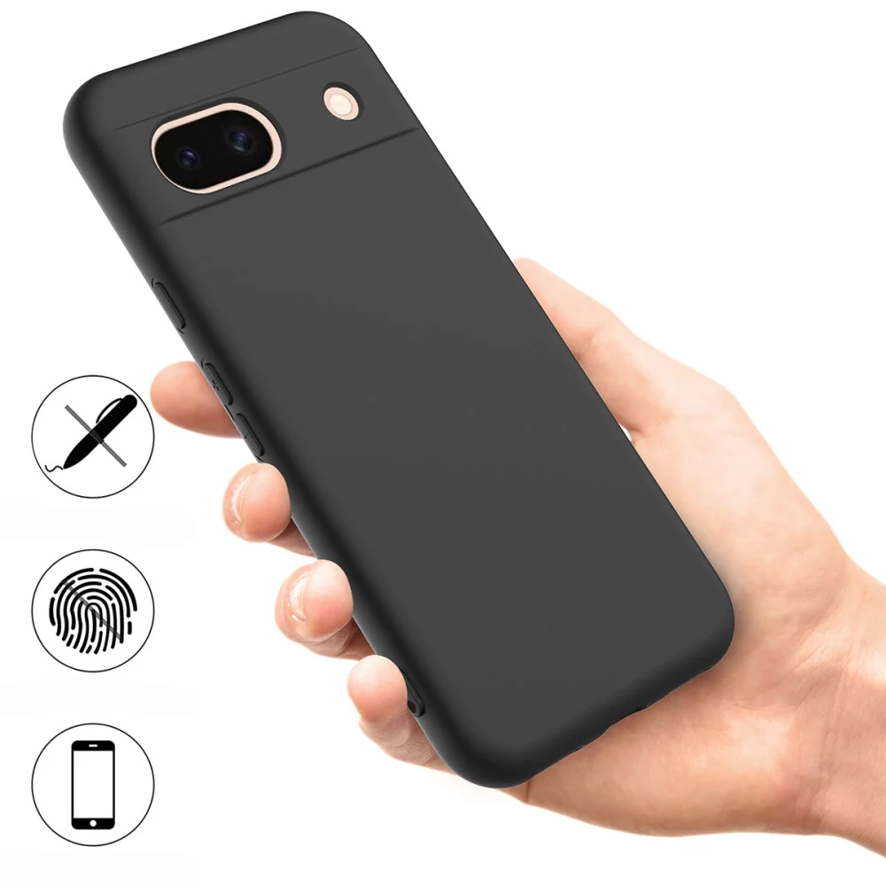 Google Pixel 8a - Silikon Gummi Hülle - Image 21
