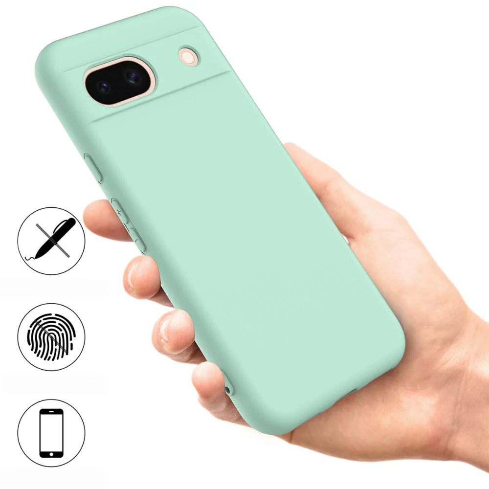 Google Pixel 8a - Silikon Gummi Hülle - Image 3