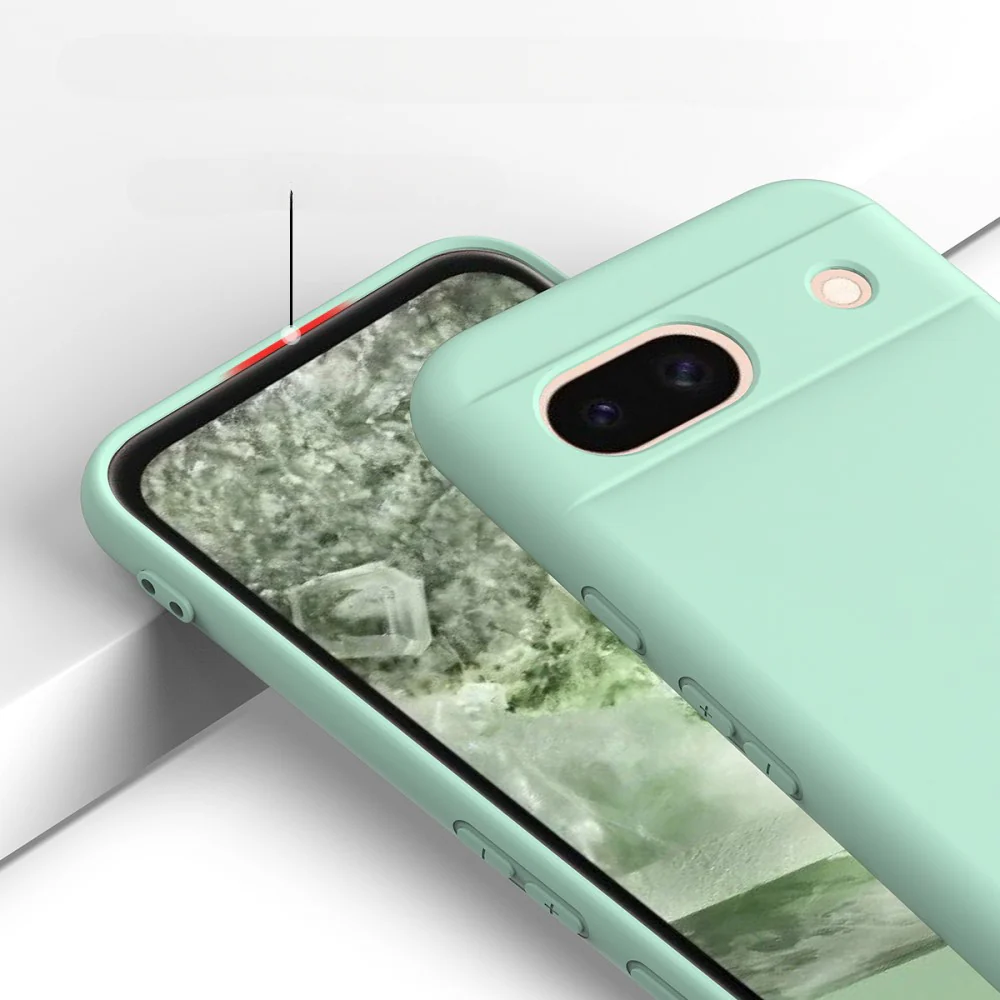 Google Pixel 8a - Silikon Gummi Hülle - Image 7