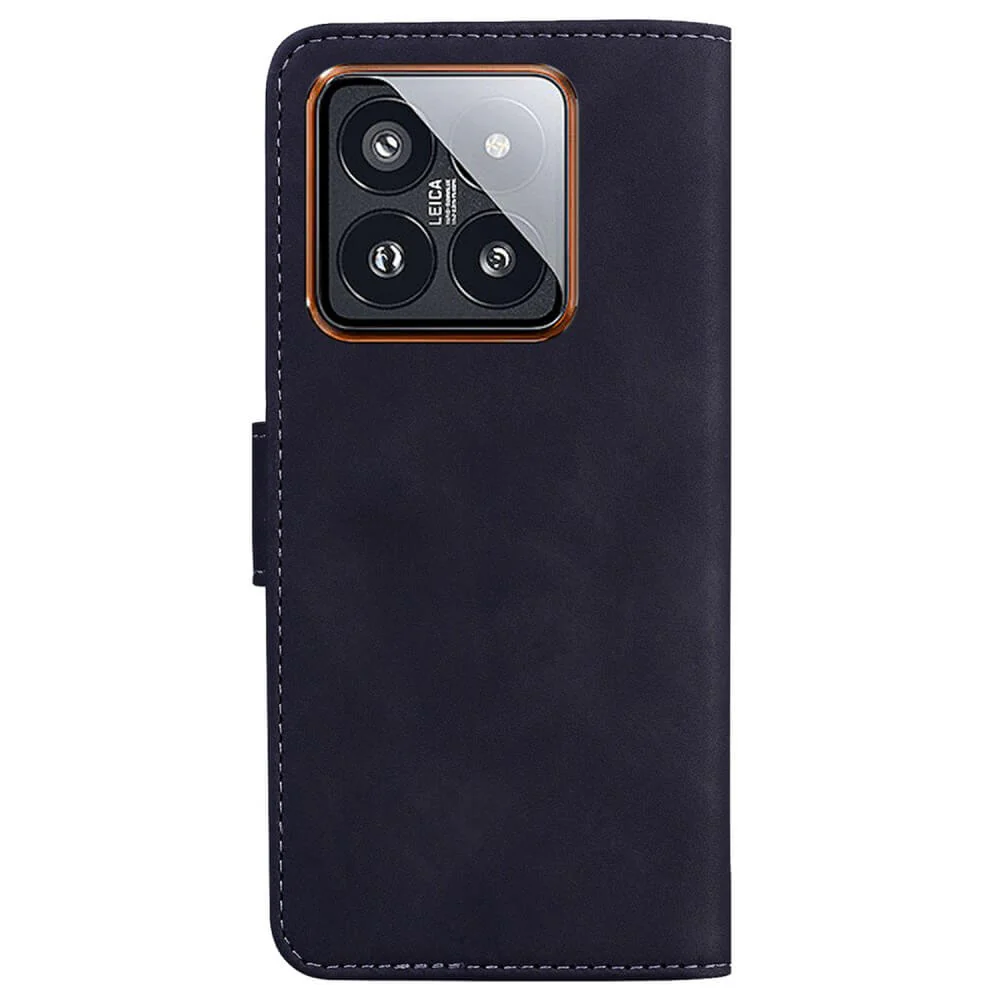 Xiaomi 14 Pro - Solide Leder Etui Hülle - Image 4
