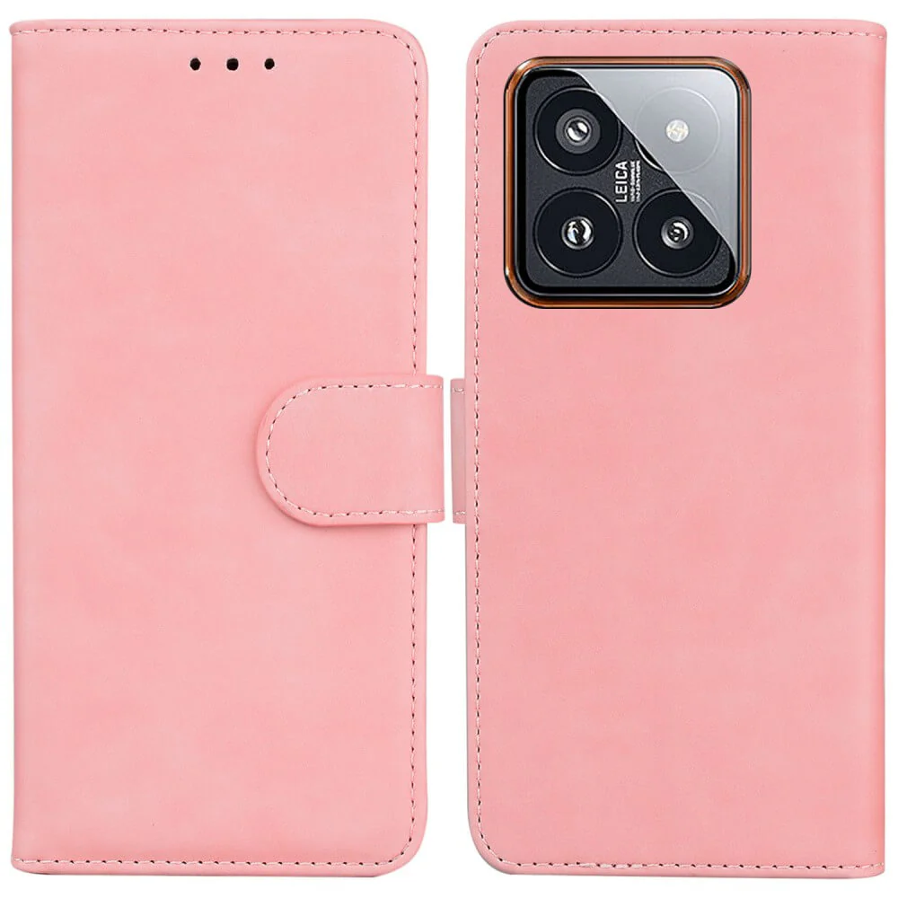 Xiaomi 14 Pro - Solide Leder Etui Hülle - Image 7