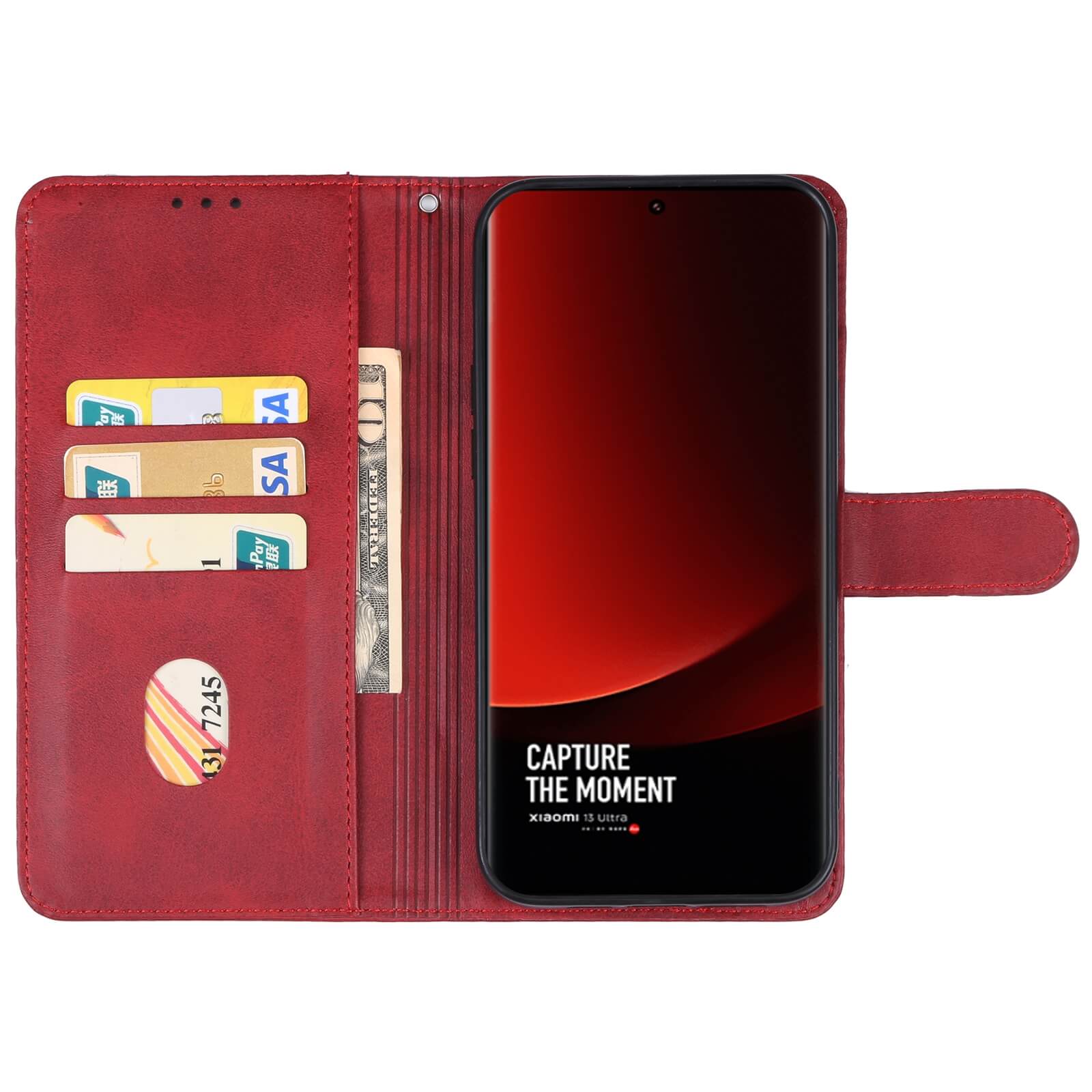 Xiaomi 14 Ultra - Leder Etui Hülle - Image 17