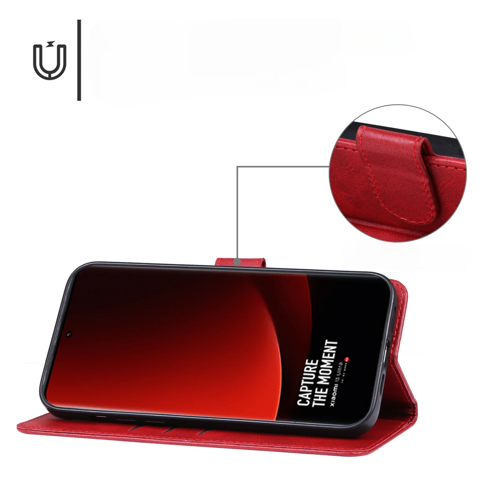 Xiaomi 14 Ultra - Leder Etui Hülle - Image 18