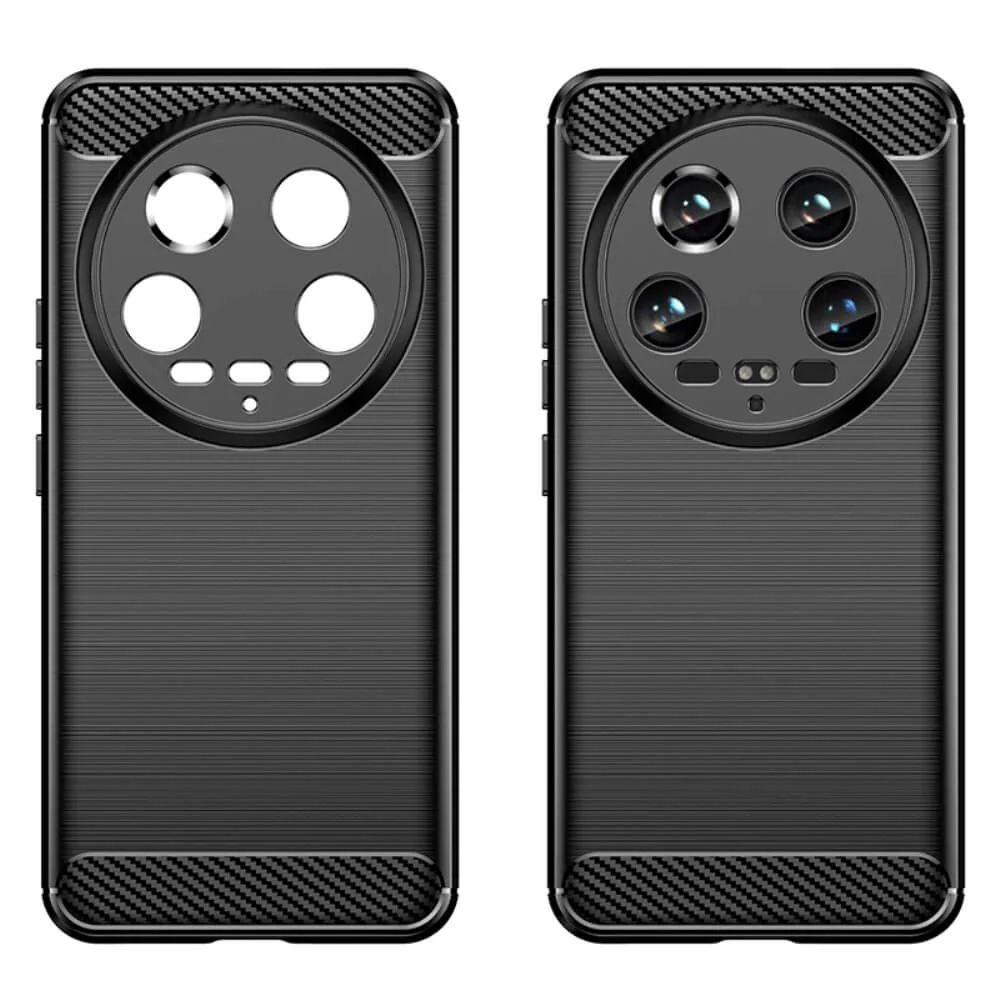 Xiaomi 14 Ultra - Metall Carbon Look Hülle - Image 15