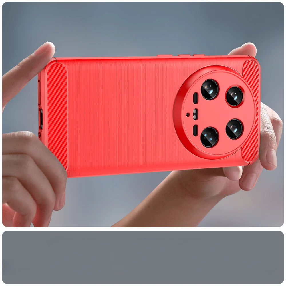 Xiaomi 14 Ultra - Metall Carbon Look Hülle - Image 8