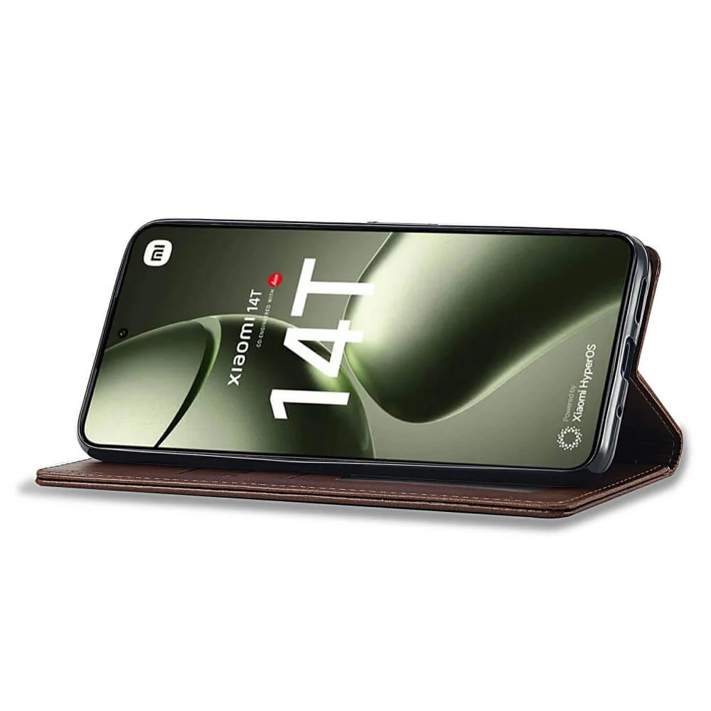Xiaomi 14T - LC.IMEEKE Leder Etui Hülle - Image 3