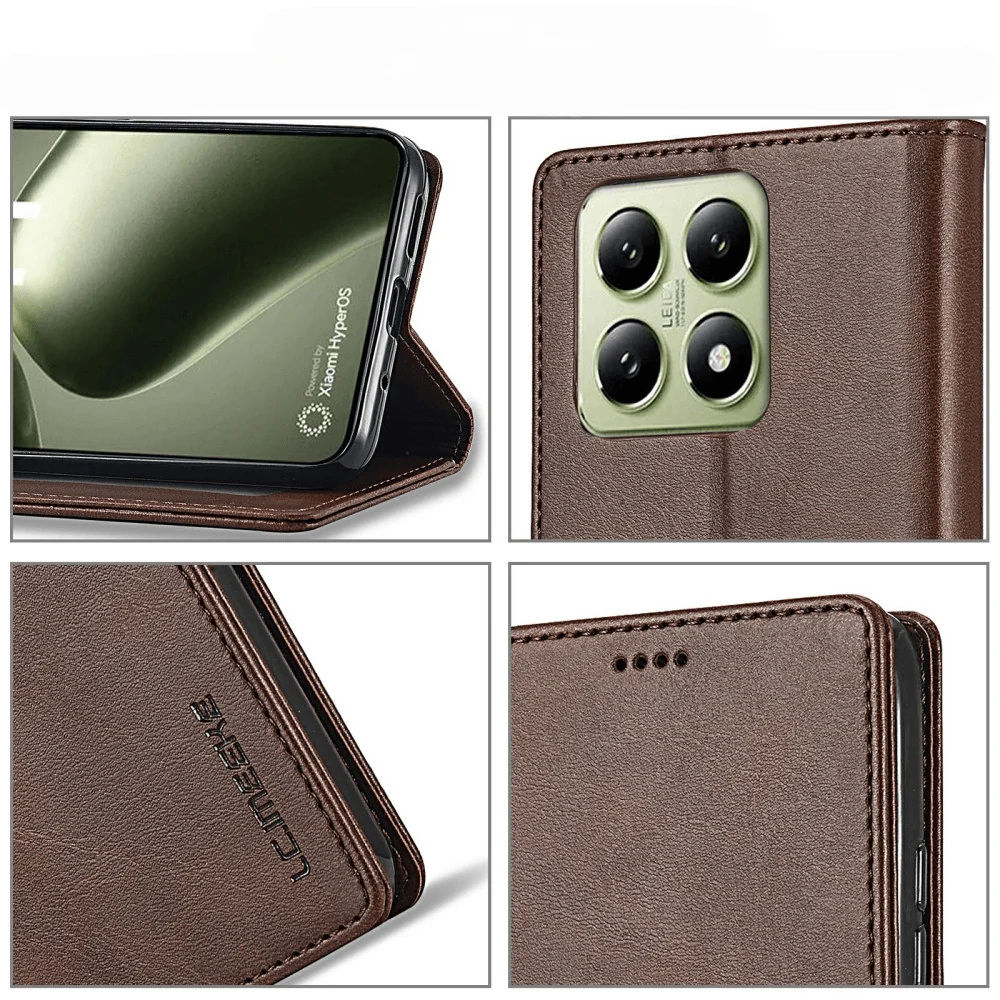 Xiaomi 14T - LC.IMEEKE Leder Etui Hülle - Image 6