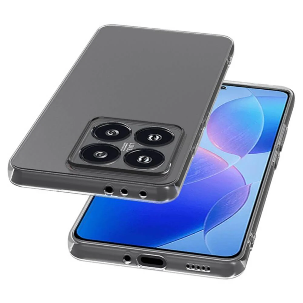 Xiaomi 14T - Silikon Gummi Case transparent - Image 2