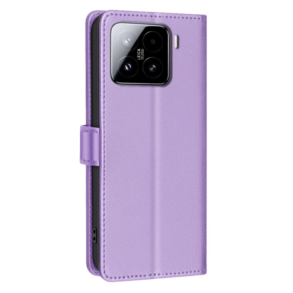 Xiaomi 15 - BINFEN Leder Etui Hülle mit RFID Blocker - Image 34