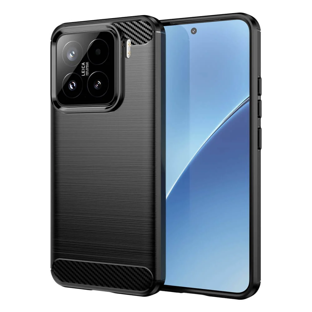 Xiaomi 15 - Metall Carbon Look Hülle