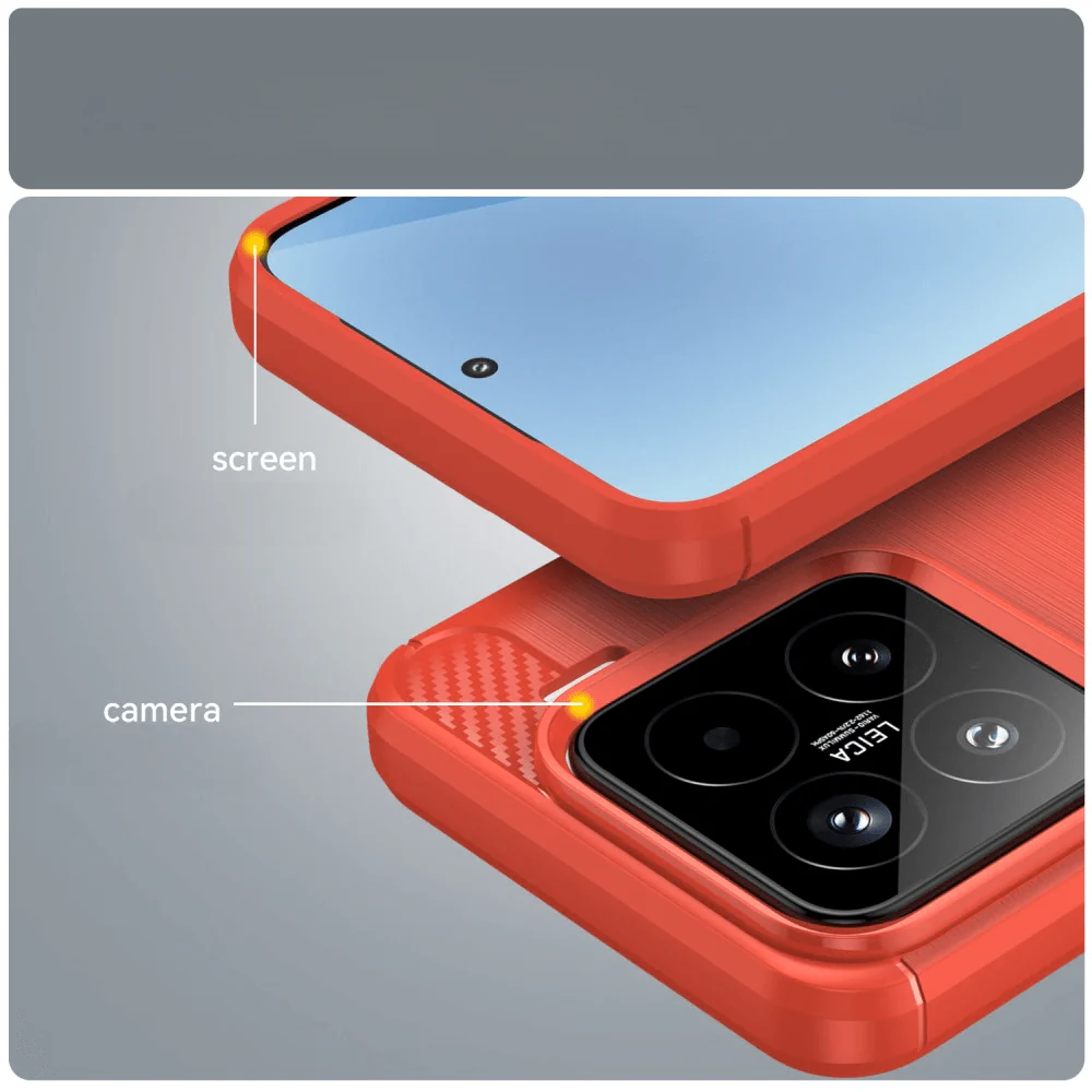 Xiaomi 15 - Metall Carbon Look Hülle - Image 10