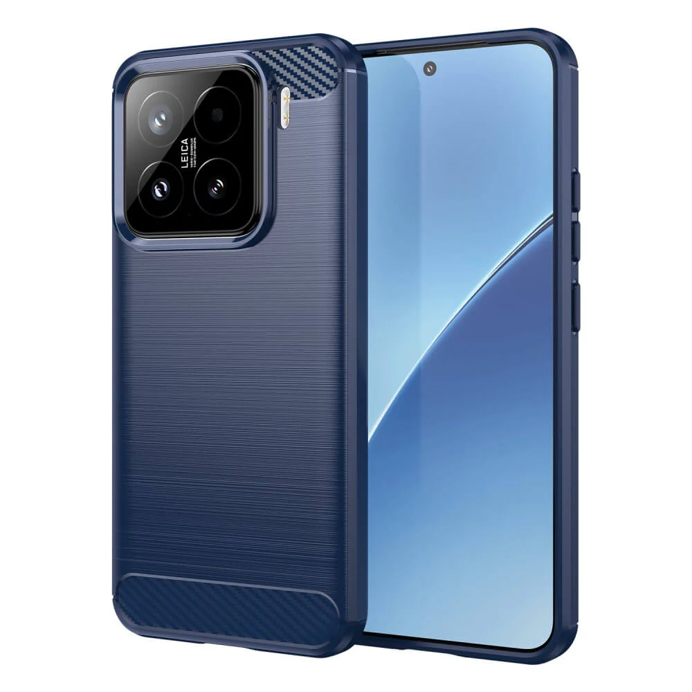 Xiaomi 15 - Metall Carbon Look Hülle - Image 13