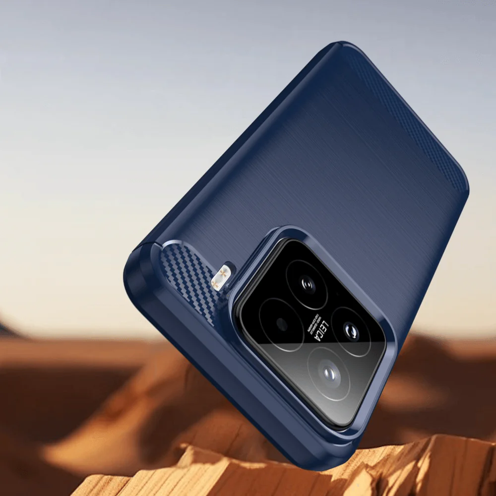 Xiaomi 15 - Metall Carbon Look Hülle - Image 15