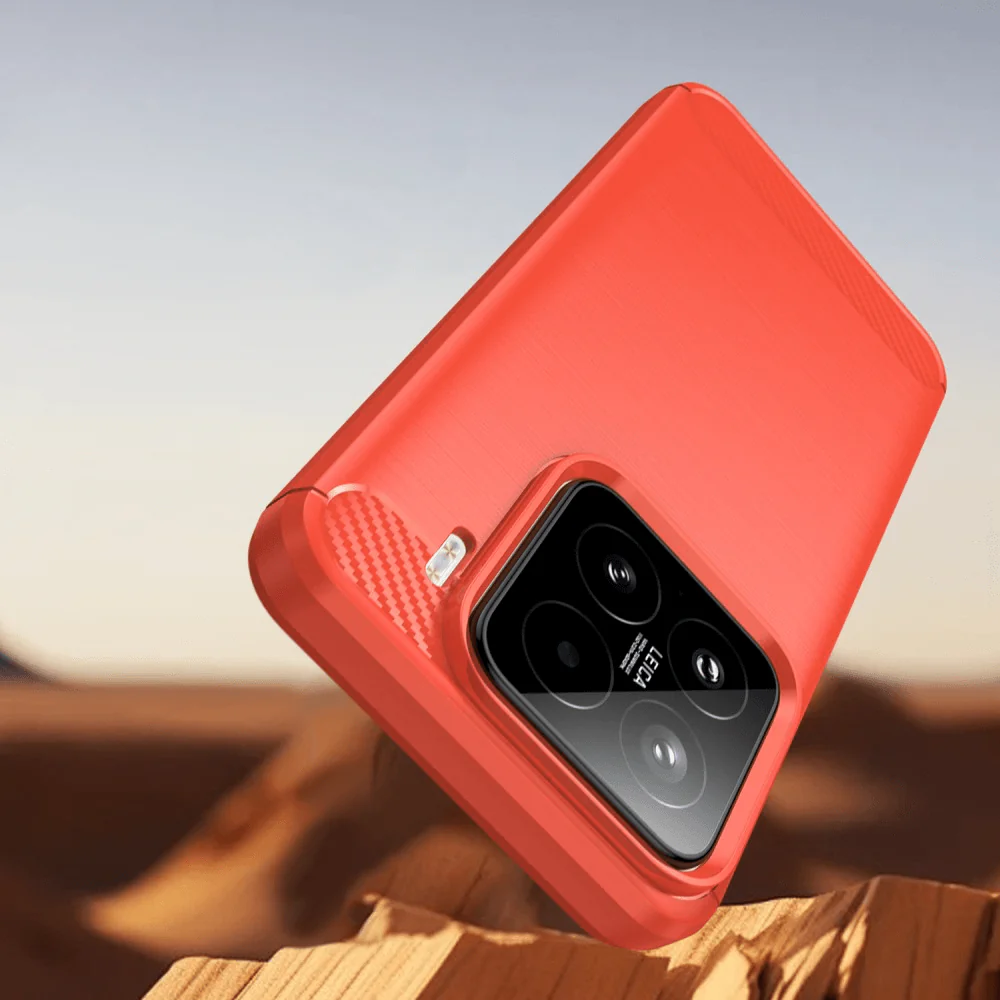 Xiaomi 15 - Metall Carbon Look Hülle - Image 8