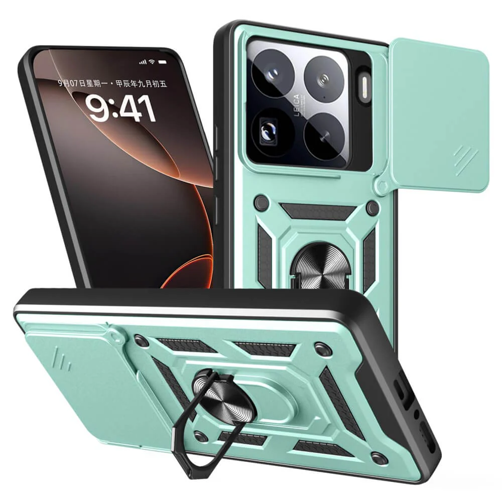 Xiaomi 15 Pro - Armor Case mit Kickstand - Image 11