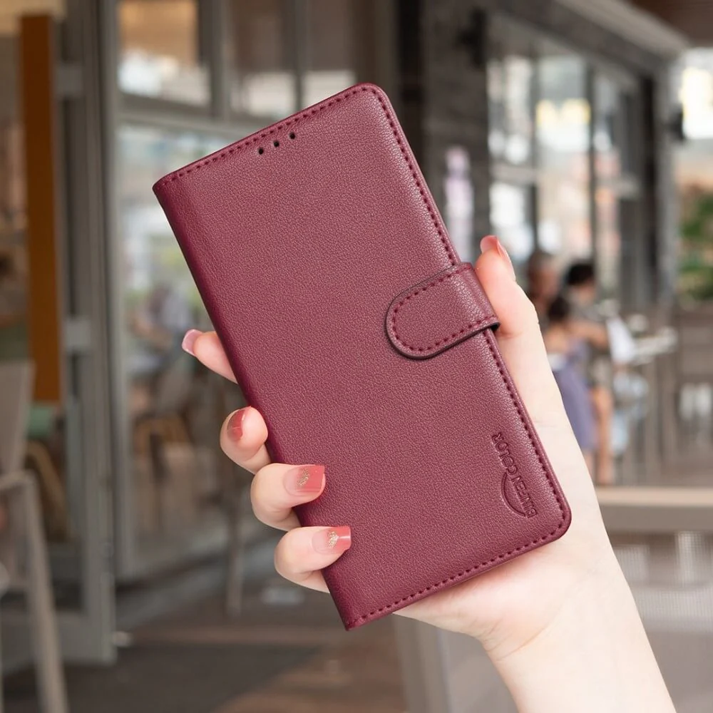 Xiaomi 15 Pro - BINFEN Leder Etui Hülle mit RFID Blocker - Image 16