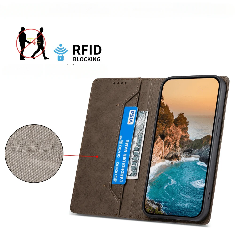 Xiaomi 15 Pro - Flip Case mit RFID Blocker - Image 26