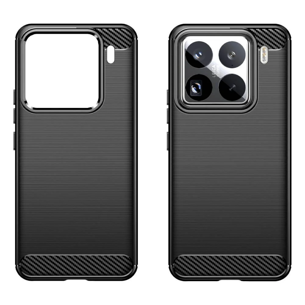 Xiaomi 15 Pro - Metall Carbon Look Hülle - Image 3