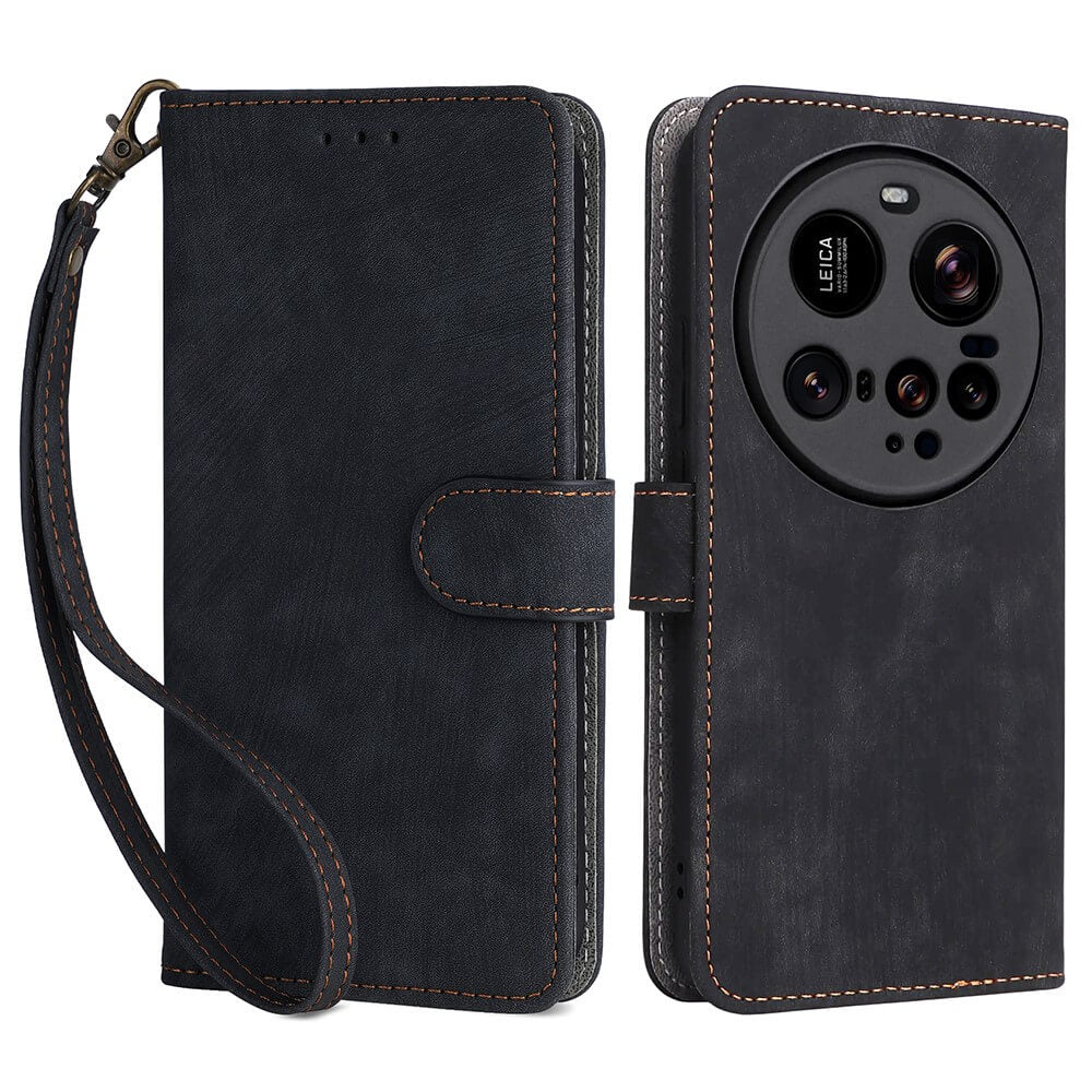 Xiaomi 15 Ultra - Ledertasche mit RFID Blocker
