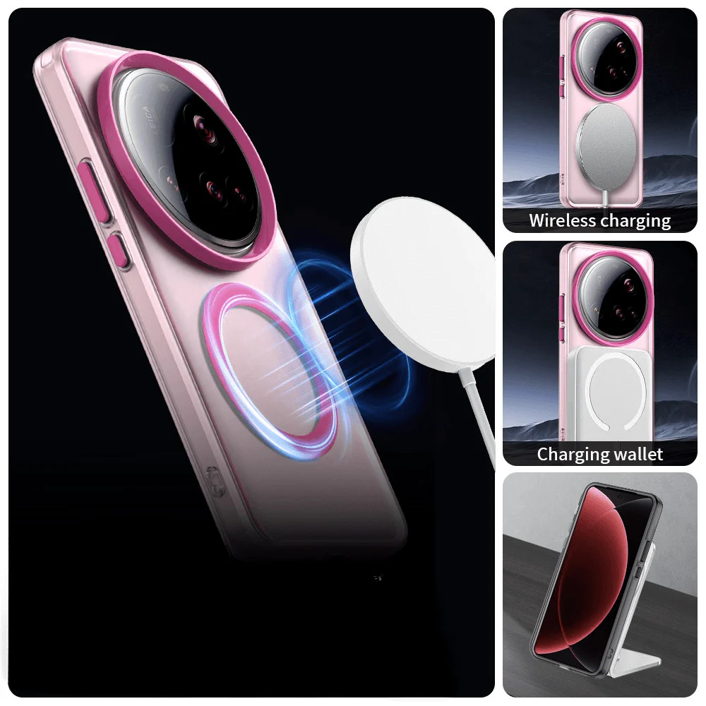 Xiaomi 15 Ultra - Schützende Acryl-Handyhülle mit Magnet - Image 11