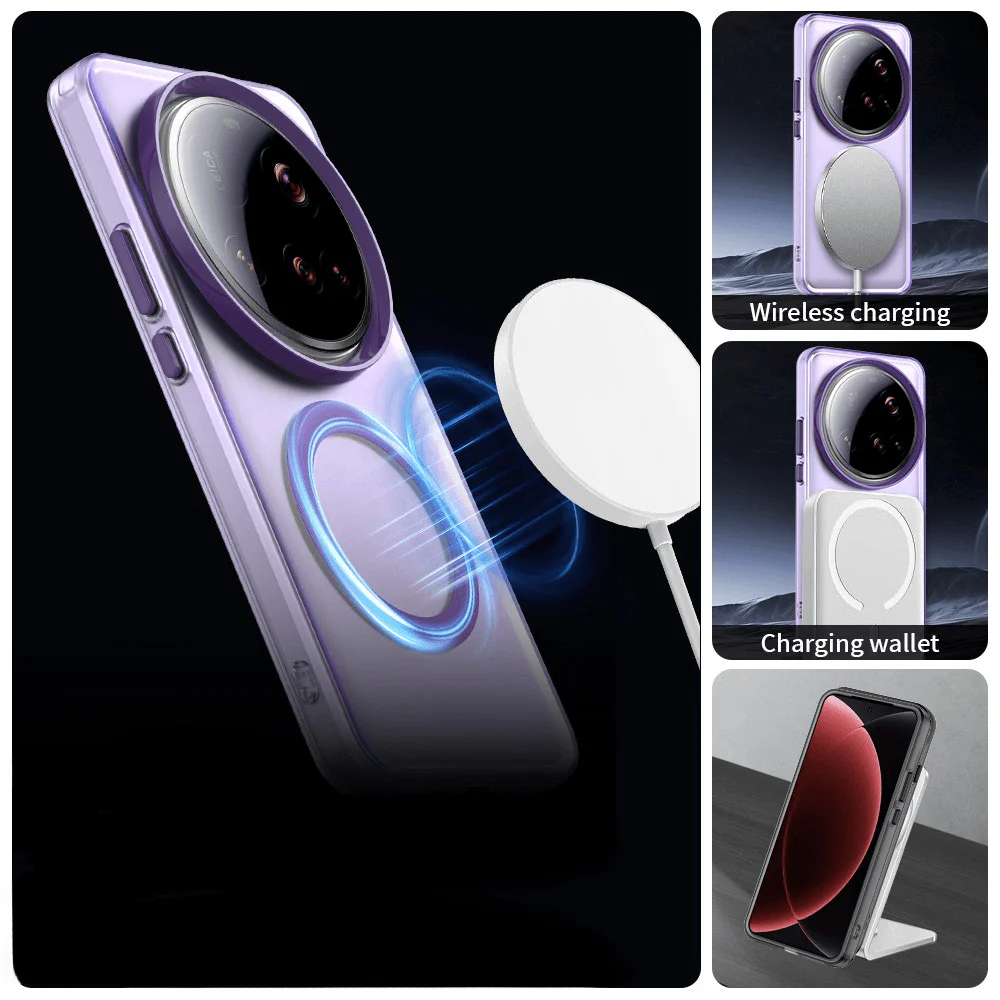Xiaomi 15 Ultra - Schützende Acryl-Handyhülle mit Magnet - Image 20