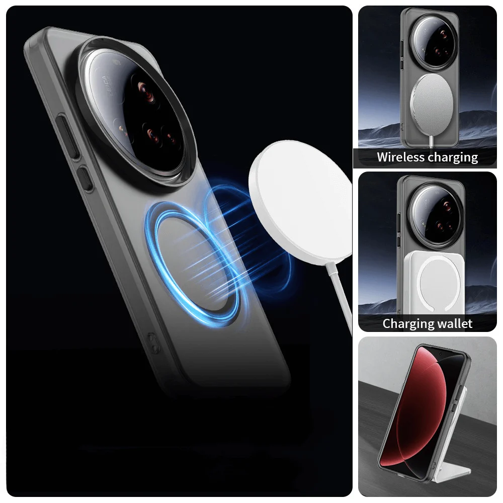 Xiaomi 15 Ultra - Schützende Acryl-Handyhülle mit Magnet - Image 8