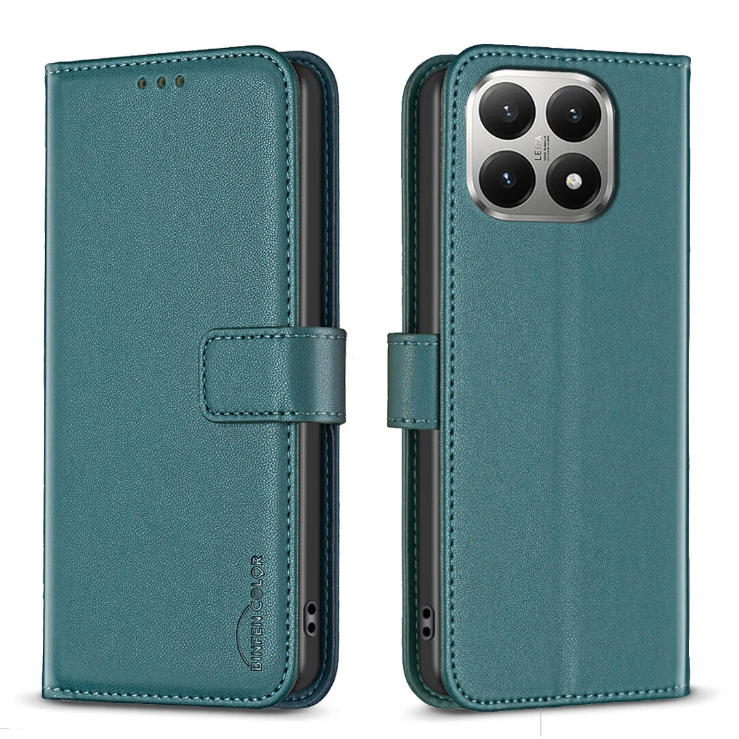 Xiaomi 15T - BINFEN Leder Etui Hülle mit RFID Blocker - Image 11