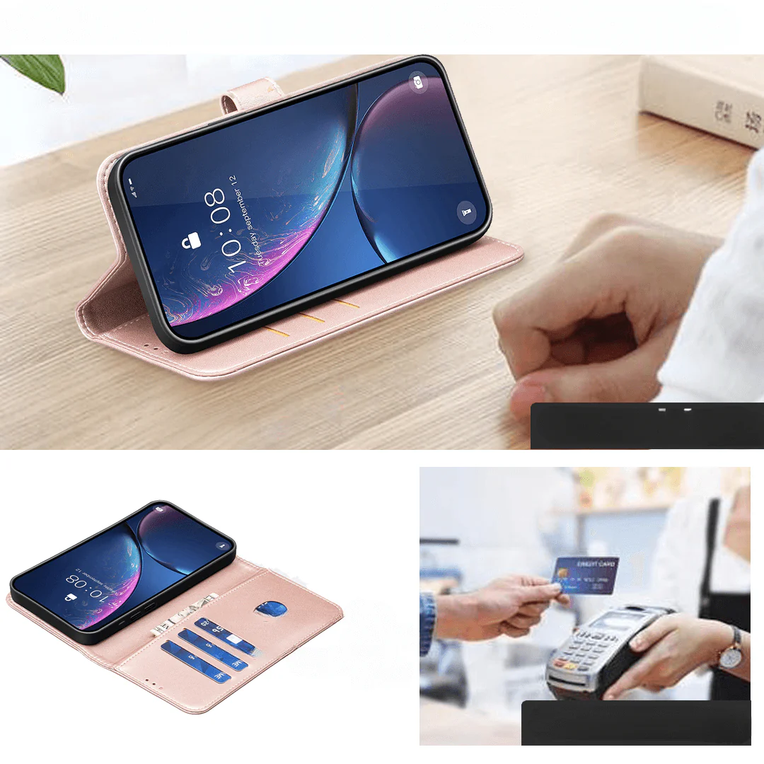 Xiaomi 15T - BINFEN Leder Etui Hülle mit RFID Blocker - Image 28