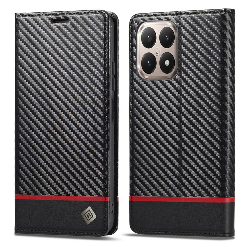 Xiaomi 15T - LC.IMEEKE Hülle Carbon Fiber