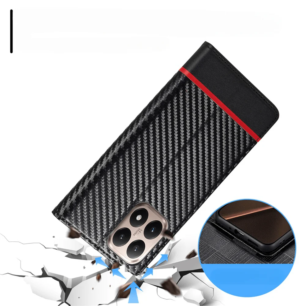 Xiaomi 15T - LC.IMEEKE Hülle Carbon Fiber - Image 4