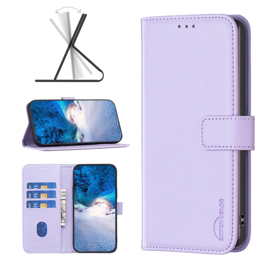Xiaomi 15T Pro - BINFEN Leder Etui Hülle mit RFID Blocker - Image 17